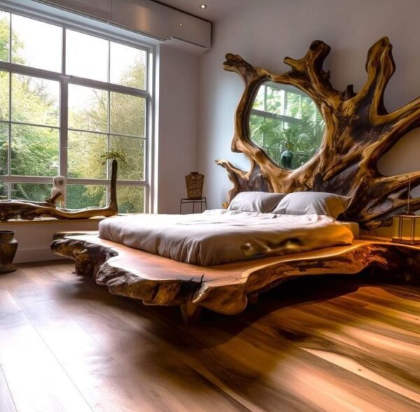 Live Edge Bed